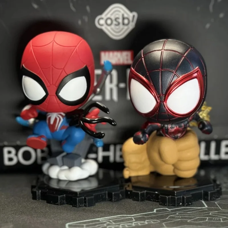 マーベル-スパイダーマンモデルのおもちゃ,コスビボブルヘッド