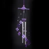 1PCS DIY Lover Valetines Gifts Plastic Dophin Wind Chime Bell Garden Living Decor Ornament Home Garden Decor 5