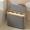 Toilet Paper Storage Basket with Lid Toilet Paper Storage Holder Stand Organizer for Bathroom Toilet Paper Storage Box Container 1
