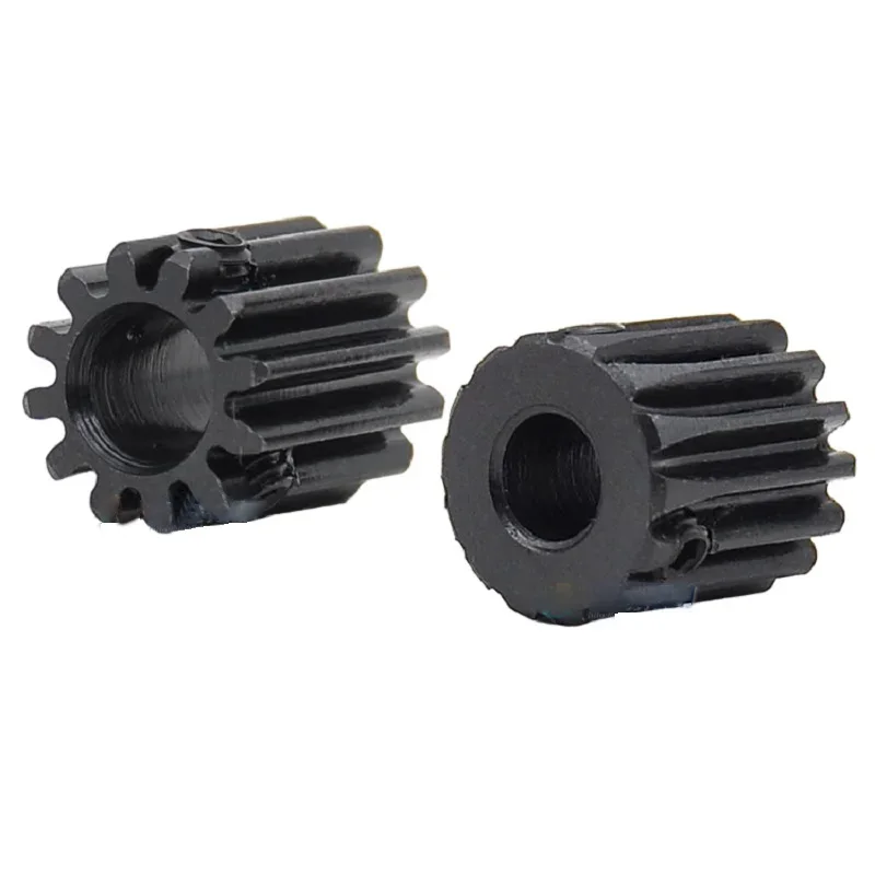 M1 5mm 10T 12T 14T # Steel Metal Pinion Motor Gear Hole 4/6/6.35/7/8mm RC Model Car Motor