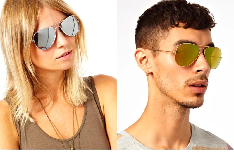 Air Force Pilot Sunglasses Men Polarized 62mm Frame Width Large Sun Glasses Male UVA/UVB Sunglass de sol With Case
