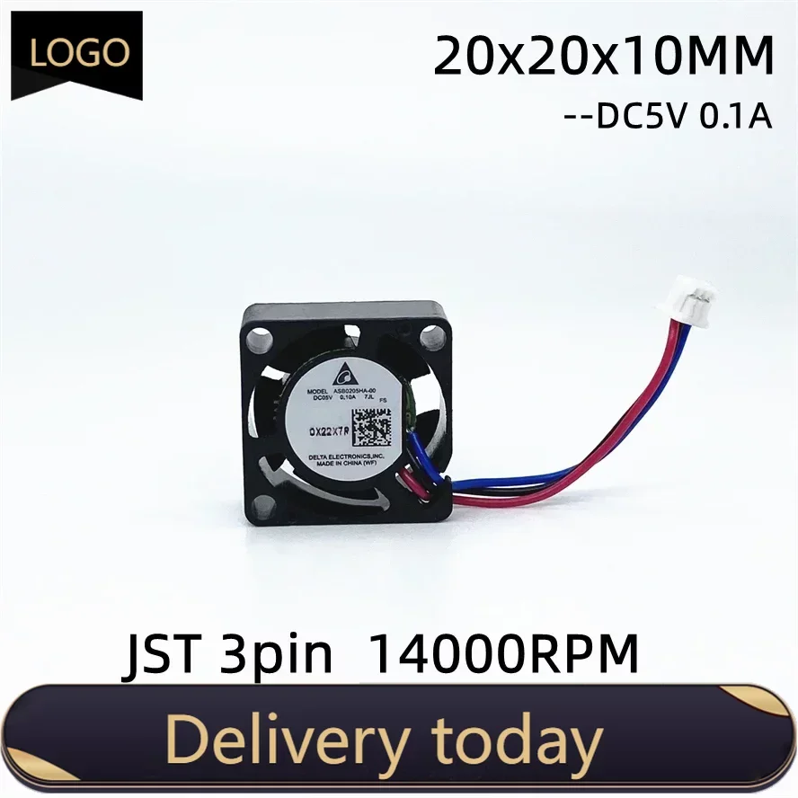 

2010 Detla 20MM 2cm DC5V Cooling Fan 20x20x10mm Mini Cooling Fan 19000RPM Mini Fan 3Wires FG