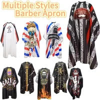 Multiple Styles Barber Apron Classics Hair Cape Antistatic Hair Profiling Hairdresser Hairdress Gown Salon Hair Cutting  Tools 1