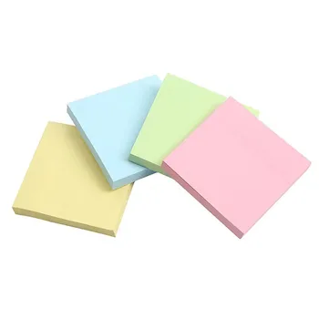 Blocchetti Adesivi 4 Colori Riciclabili, Post-it Autoadesivi per Casa, Ufficio, Quaderno