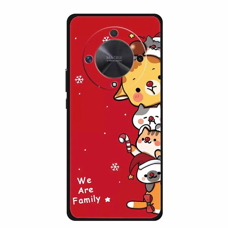 Festive Christmas Soft TPU Silicone Phone Case