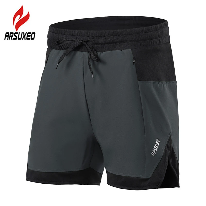 ARSUXEOSummer2In1LinnerRunningShortsforMenBreathableQuick