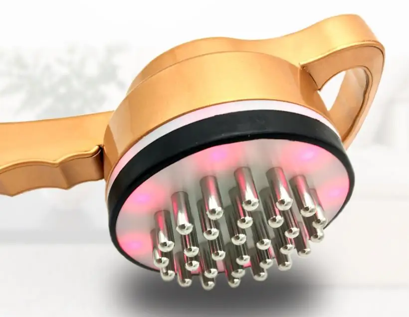 Far-infrared micro electric shock heating five elements health meridian brush electric massage health instrument dredge massage