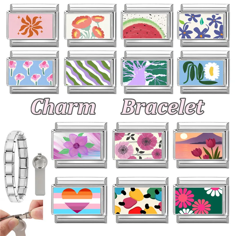 Italian Stainless Steel Bracelet Jewelry