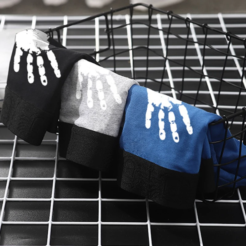 2022New 4pcs/lot Boxers Men Underwear Boxer Shorts men Panties boxers homme Underpants Men Cotton Breathable Shorts Men Printing