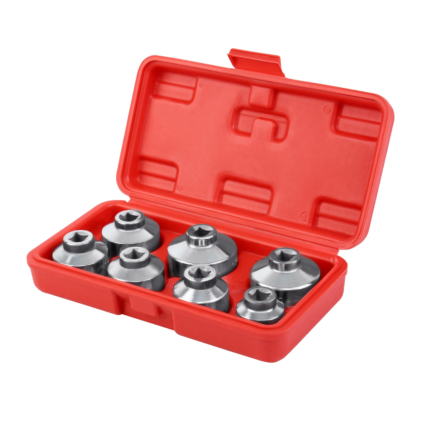 7pcs Car Socket Set Repair Tool Kit With Box Paper Cartridge Housing