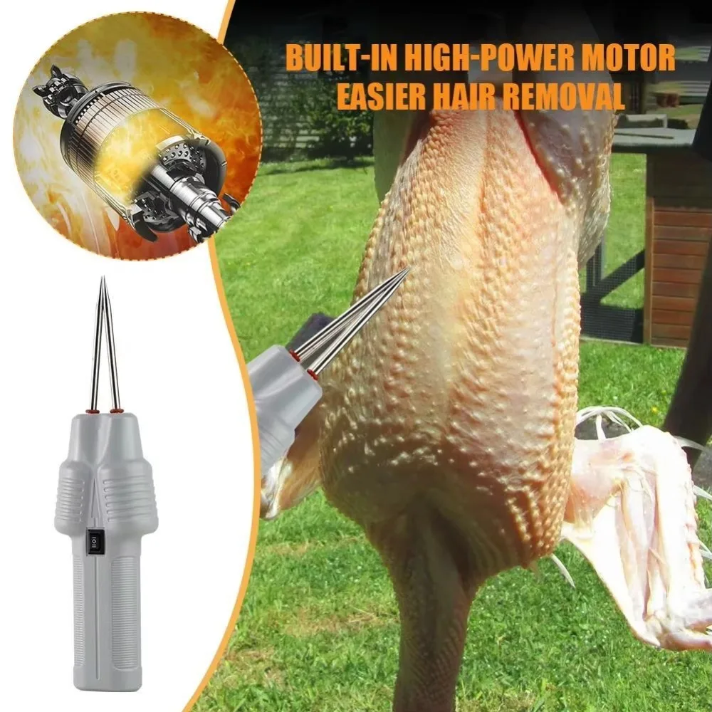 Durable Electric Chicken Plucker Hair Handheld Easy to Use Pig Hair Clip Quick Removal Tool for Chicken Duck And Goose