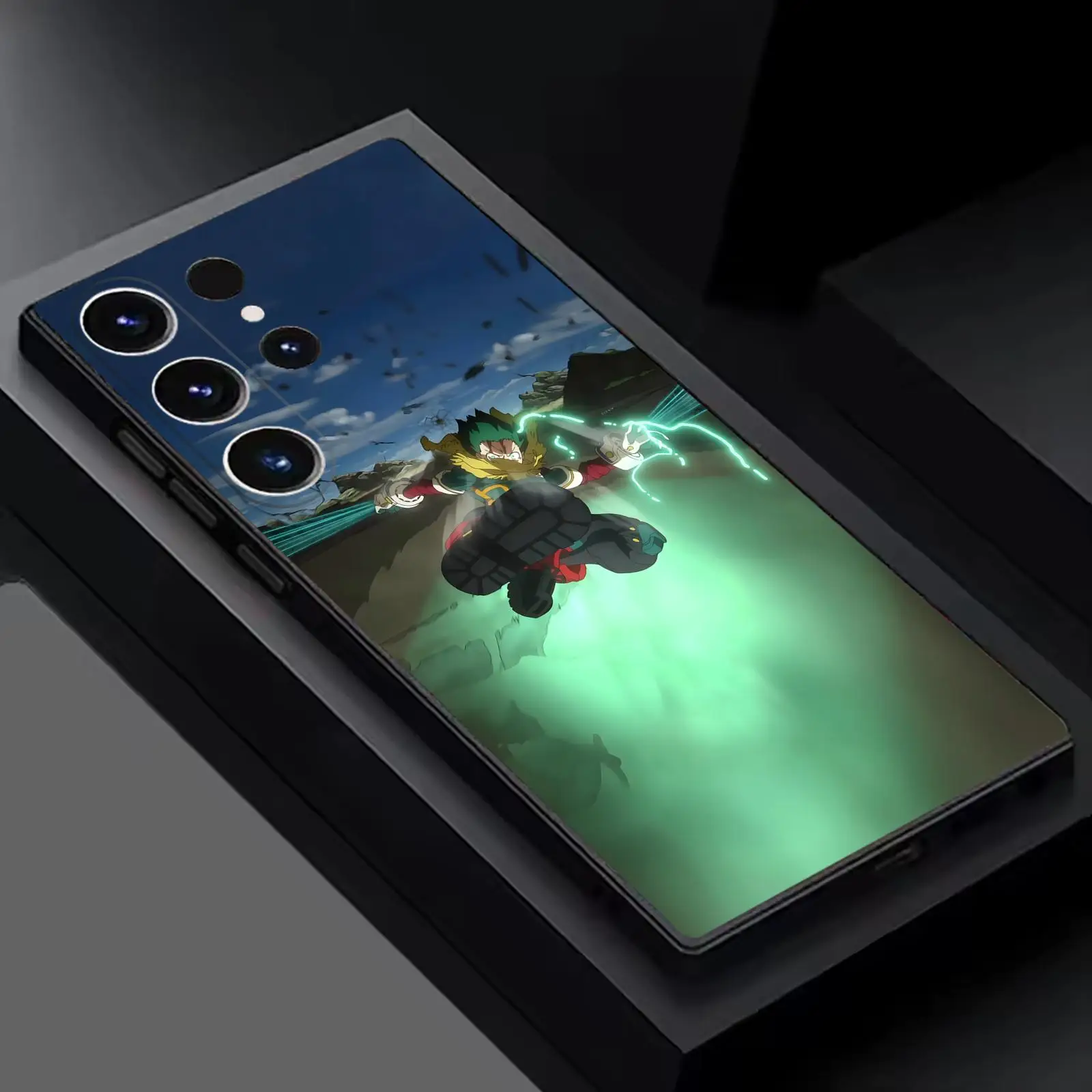Deku My Hero Academia Shockproof Black Soft Phone Case