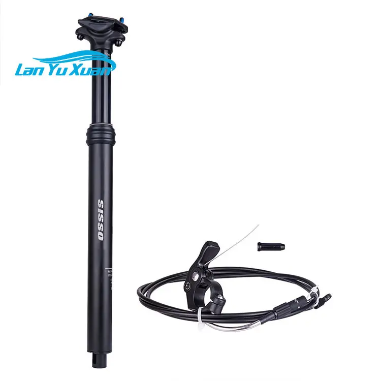 High quality OEM suspension other bicycle accessories parts dropper seat post height adjustable mtb bicycle parts shock absorb 100mm travel saddle bike dropper seat post