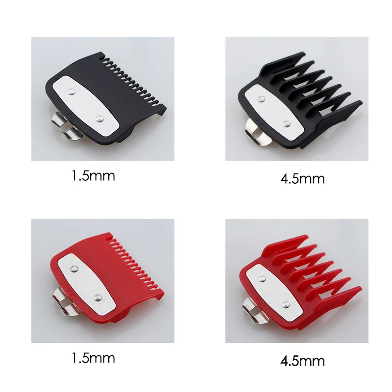 2pcs/set For Wahl Universal Hair Clipper Guide Comb 1.5/4.5mm Beard
