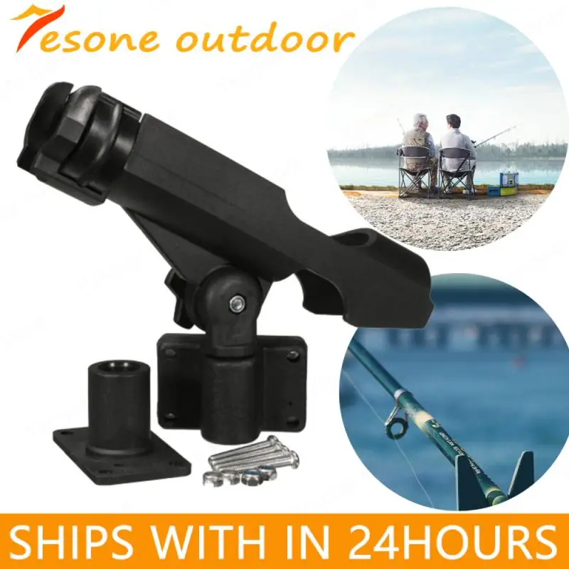 13Pcs Fishing Rod Holder 360 Degrees Boat Kayak Rotatable Swivel