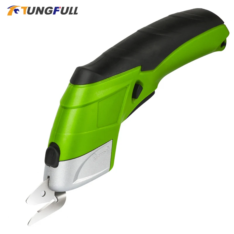 Forbici Elettriche Tagliatrice Di Stoffa Cordless Ricarica Al Litio Forbici Da Sarto Taglierina Multifunzione In Pelle Per Stoffa Da Cucire