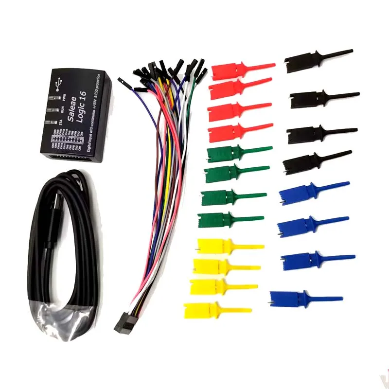 Логический USB-анализатор 100 МГц, 16 каналов, для ARM FPGA H2-002 (art.: 7af217244) - 7af217244