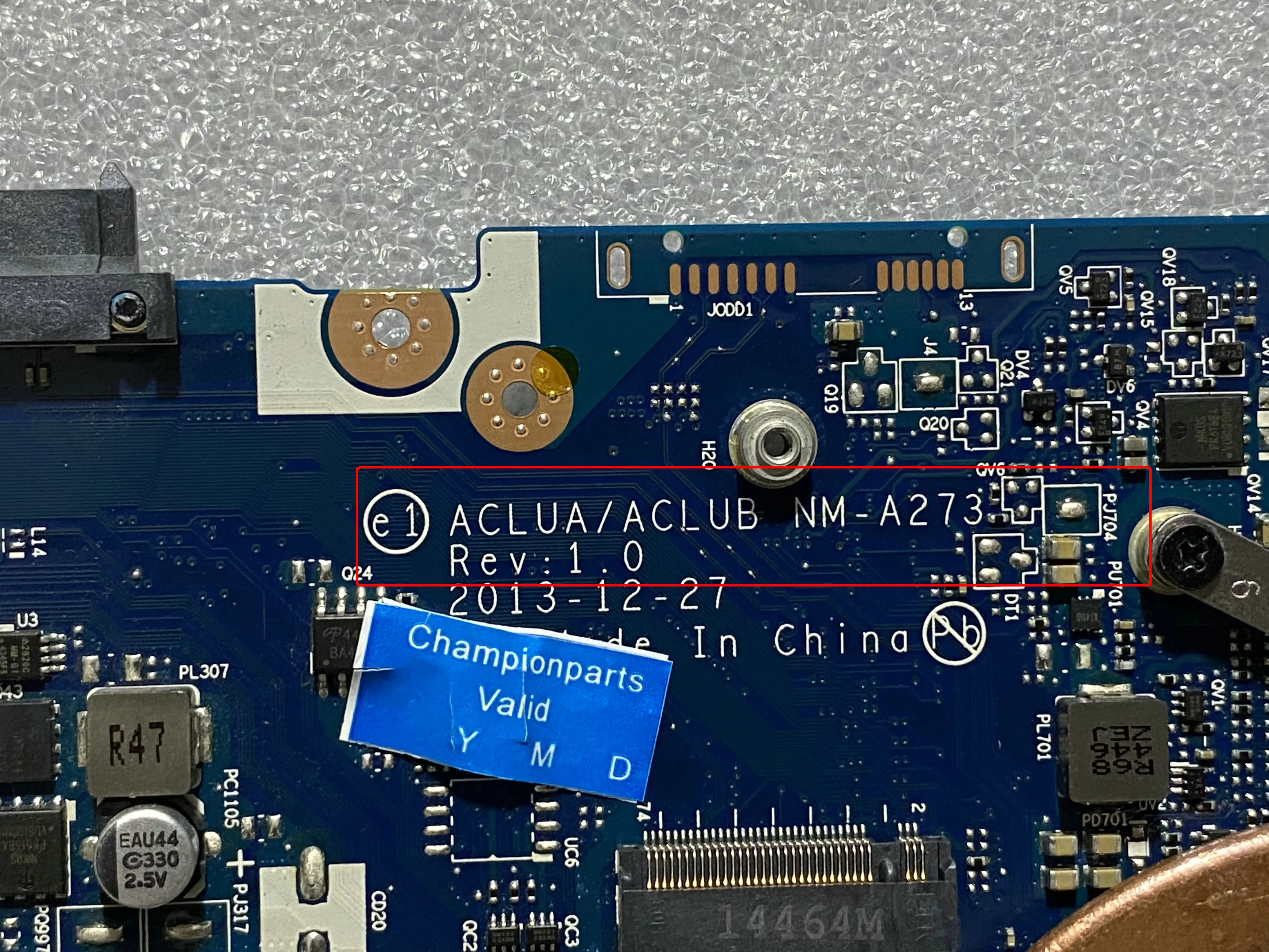 

В наличии, ACLUA / ACLUB NM-A273 для ноутбука LENOVO, материнская плата CPU 3558U /2957U GPU GT820M / GT840M + радиатор