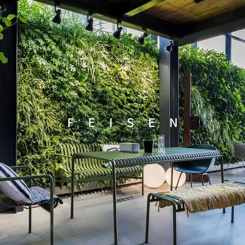 Modern Leisure Simple Courtyard Outdoor Tables and Chairs Milk tea shop Coffee Shop iron art color outdoor Garden Chairs Table