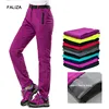 FALIZA New Winter Womens Outdoor Pants Thick Fleece Softshell Sports Trousers Hiking Trekking Ski Waterproof Assault Pants PM21 1