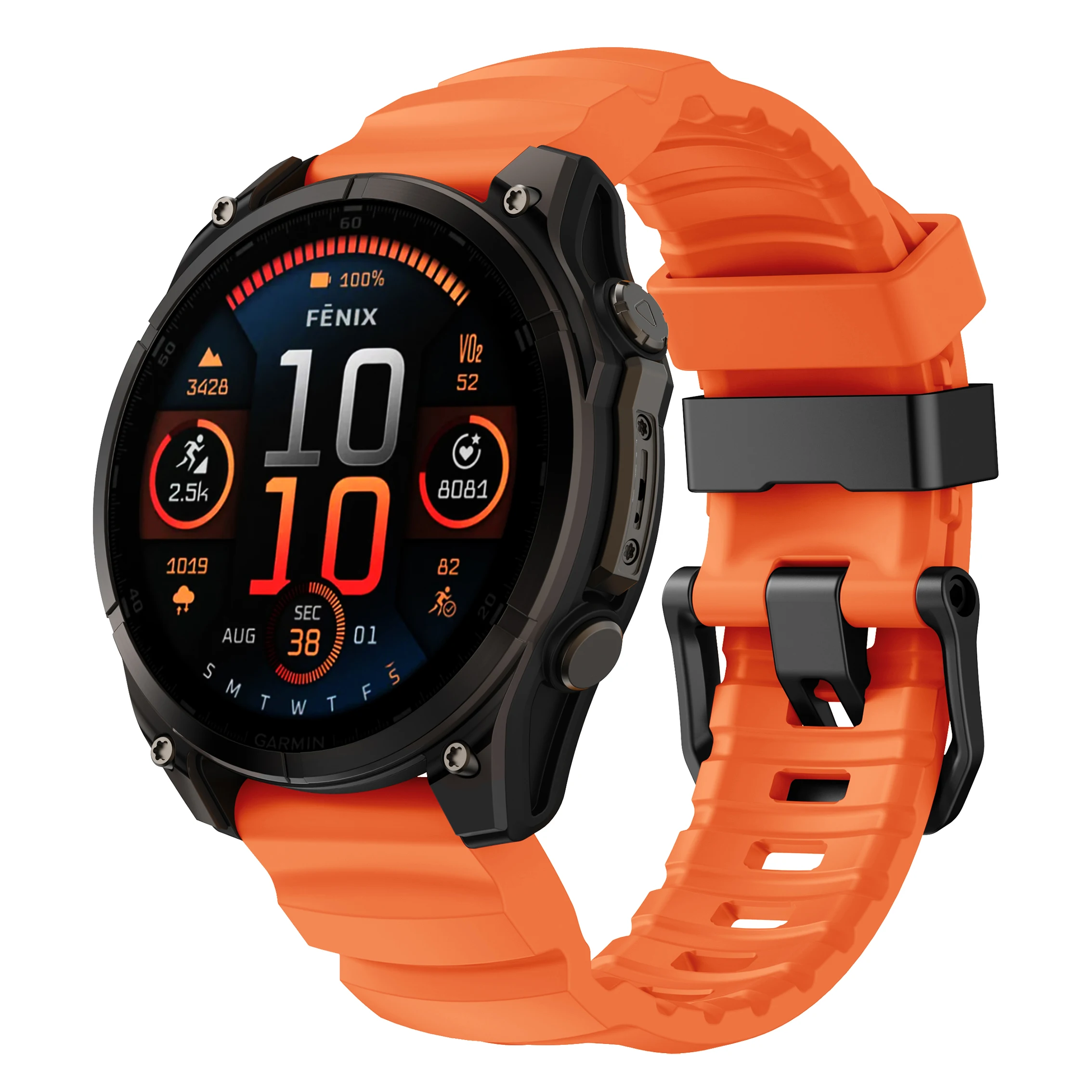 Flexible Soft Silicone Sport Strap for Men – 22mm/26mm, Premium Comfort and Durability