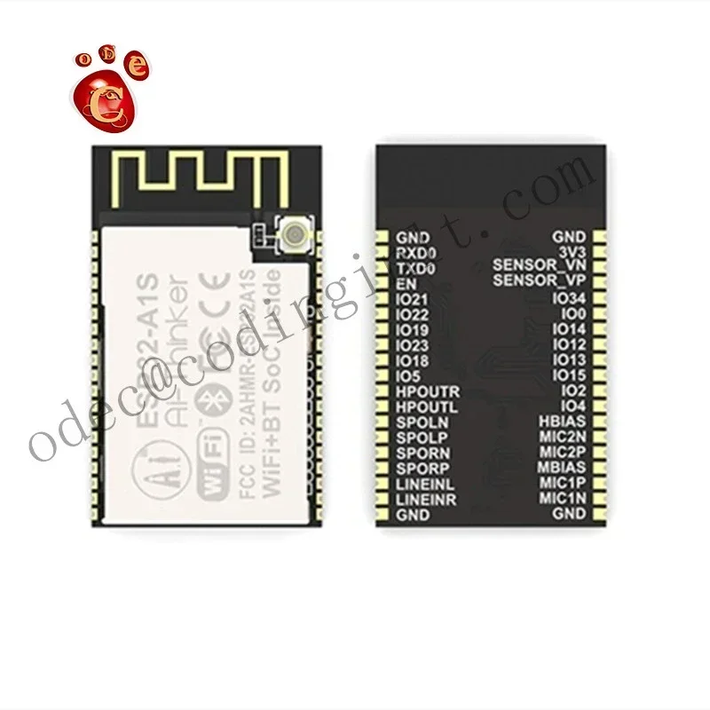 ESP32 Audio Kit ESP32-A1S WiFi+ Bluetooth module ESP32 serial port to WiFi audio module dual antenna Antenna ESP32-A1S audio module kit