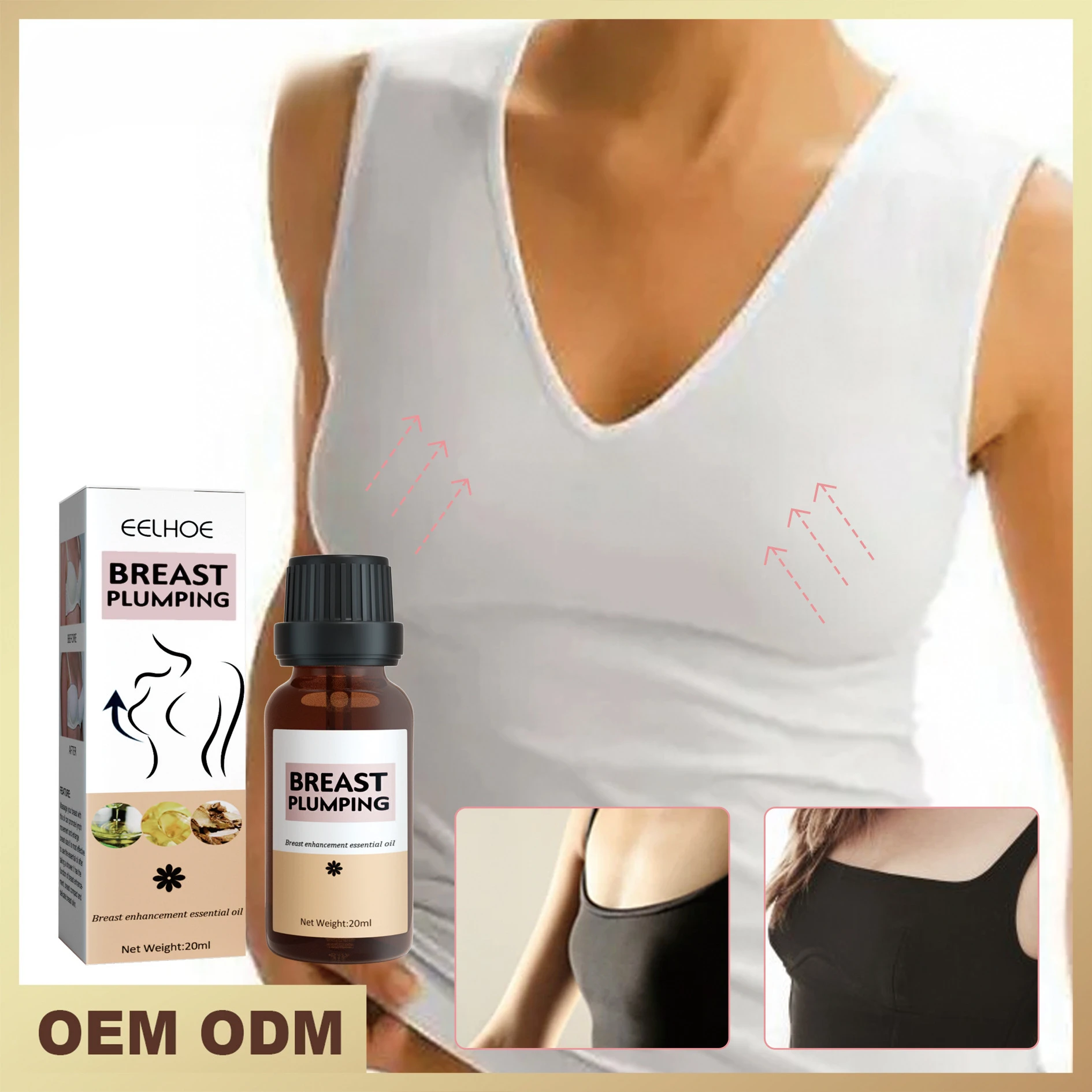 Breast Care Essential Oil for Plump Firm Gentle and Moisturizing Care Massage