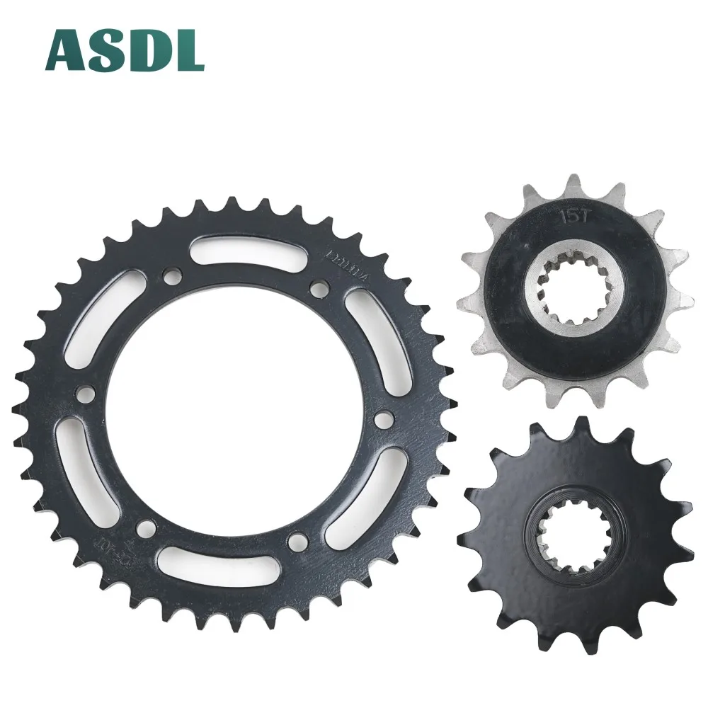 525 15t 40t Motorbike Motor Best Transmission Drive Chain And Front Rear Sprocket Set For Honda