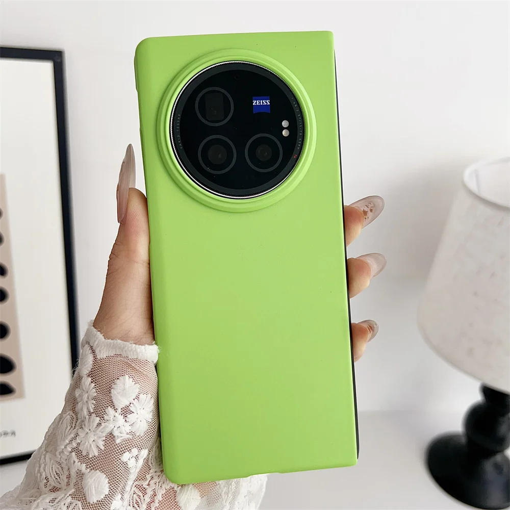 Candy Solid Color Hard Shell Phone Case – Protective Cover
