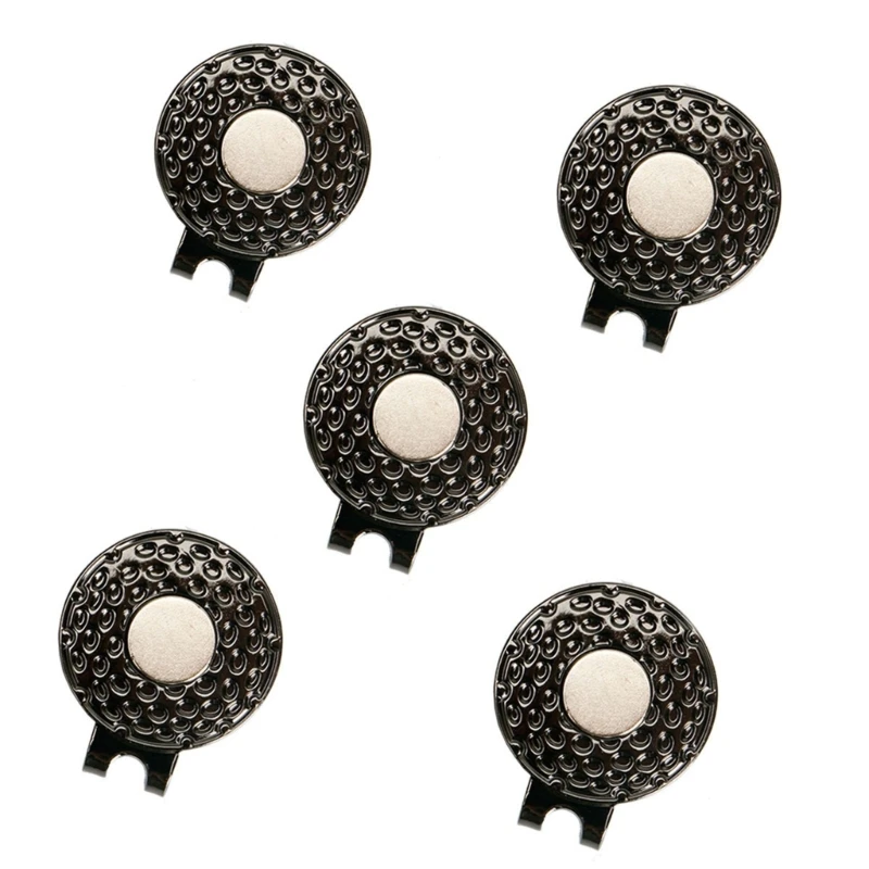 Standard-Golf Hat Clip with Ball-Marker Zinc Alloy Golf Hat Clip Sports Gifts for Men Women Golfer Easy to Use