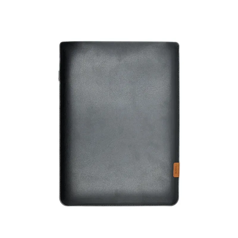 Ultra-Thin 14-Inch PU Leather Laptop Sleeve - Simple Style