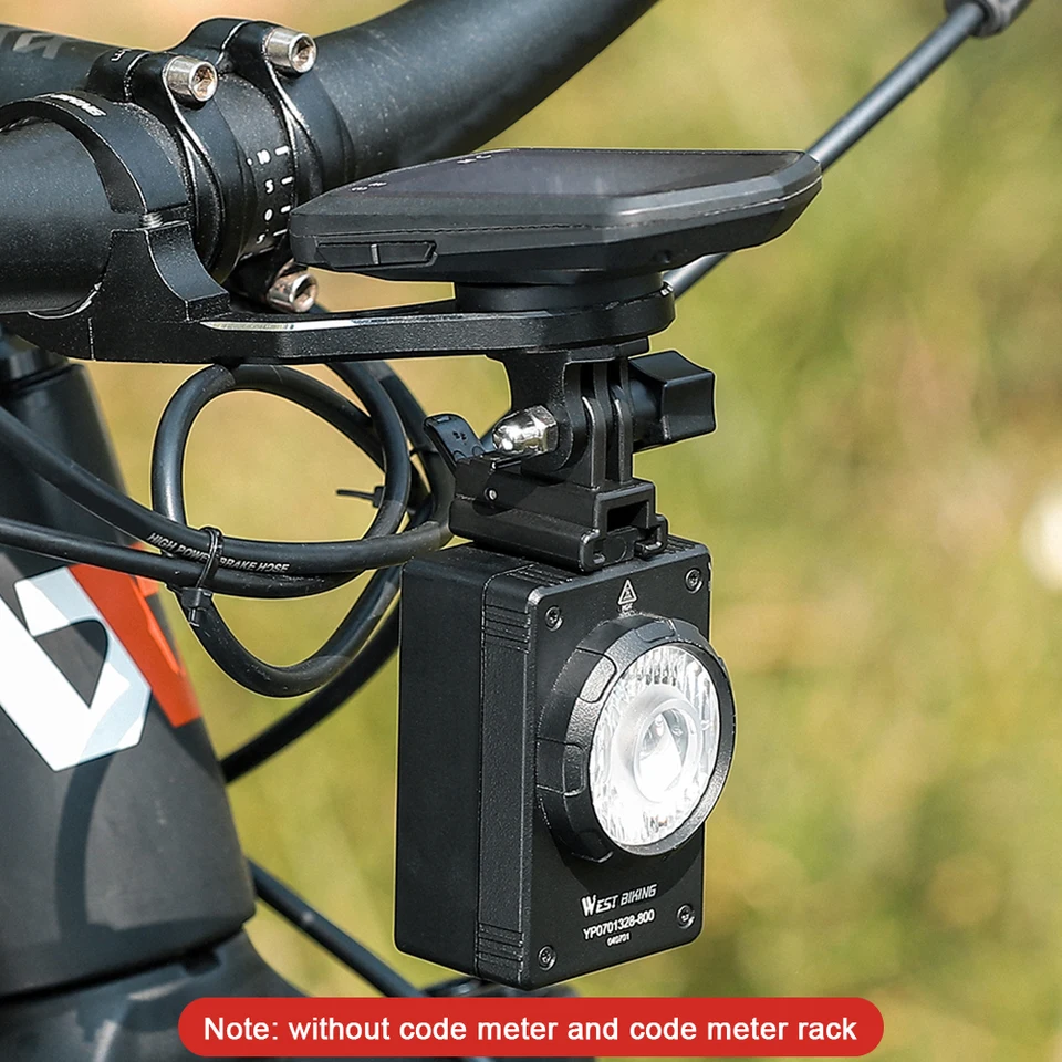 KOM Cycling CM06 Support D'ordinateur GoPro à Libération Rapide Pour Ordinateur De Vélo Wahoo Et Garmin (compatible Avec Edge 1030, Elemnt Roam Et Autres) Compatible Avec Les Accessoires GoPro (noir