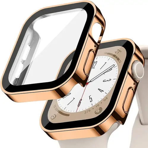 Tempered Glass+Cover For Apple Watch 11 10 9 8 7 46mm 42mm PC Bumper Screen Protector Case iWatch Series 7 6 5 4 SE3 44 40 45mm - Image 26