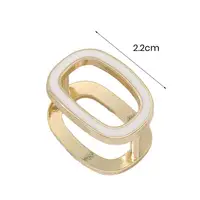 Premium Scarf Buckle Clothing Matching Fix Shawl Fine Workmanship Scarf Decoration Party Shawl Ring 2