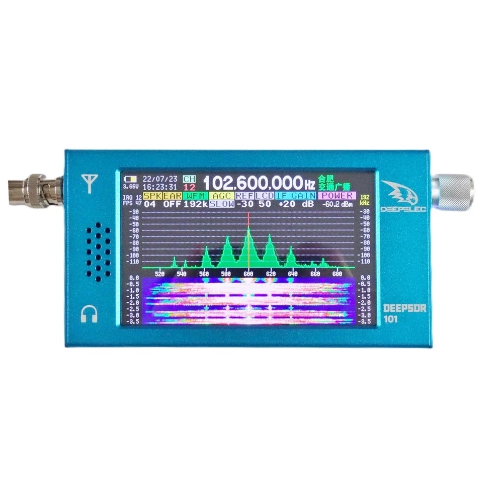 43inchDeepSDR101SoftwareDefinedRadioSDRRadioReceiver100K