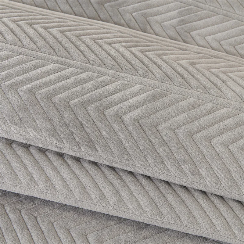 Geometry Pattern Thicken Sofa Cover Universal Soft Velvet Sofa Cushion Non-slip Couch Towel Mat for Living Room Four Seasons