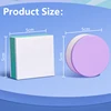 Carving Rubber Brick Round&Square DIY Scrapbooking Rubber Stamp 5x5x0.8cm Color Sandwich Rubber Brick Kids Stamps Art Eraser 6