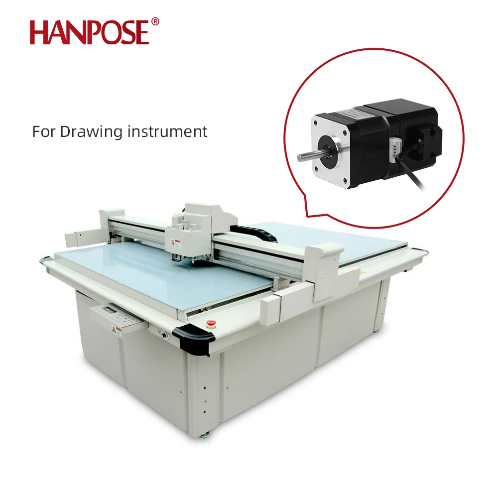 Hanpose 42 영구 자석 브레이크 스텝퍼 모터, 드로잉 기기 NEMA17 스텝퍼 모터용, 12V, 4 리드, 40N.cm, 42HS40-YC-PD