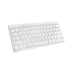 Ultra-Thin Lightweight Japanese Language Keyboard with Low Noise Design (Hebrew White)