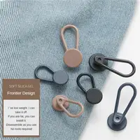1/4/8/12Pcs 15mm 18mm Easy-Adjus No-Sew Jean Waist Extenders - Adjustable Pants Button Expanders Adds 1-1.4 Inch Unisex 1