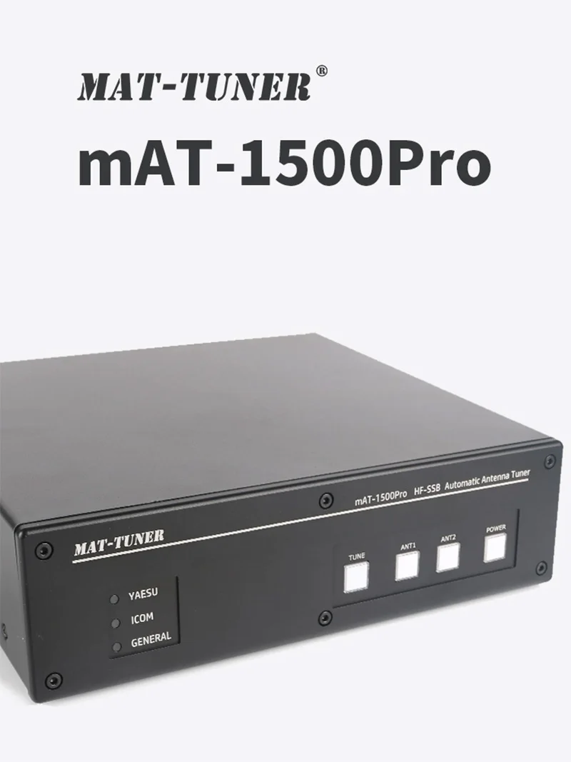 mAT1500Pro Universal High Power Automatic Antenna Tuner Shortwave