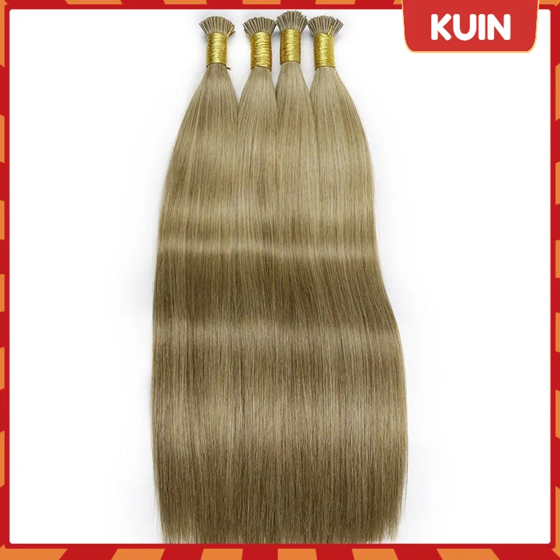 

Capsule Keratin I Tip Hair Extensions Natural Real Human Fusion Hair Extensions For Salon Black Brown Blonde 1g/Strand Straight