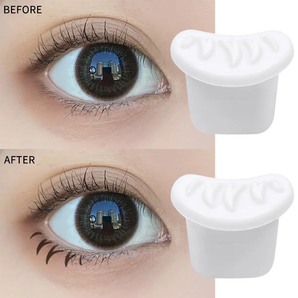 Makeup tools Eyeliner stencil tool Eye makeup tools 1pcs Silicone Lower Lash Stamp False Eyelash Eyeliner Stamp Practice Easy To Print Natural Look for Makeup Beginner
