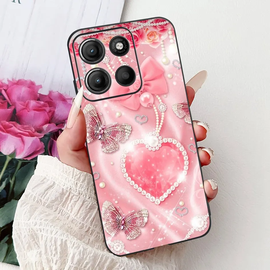 Cute Panda Lion Shockproof Silicone TPU Phone Case Cover