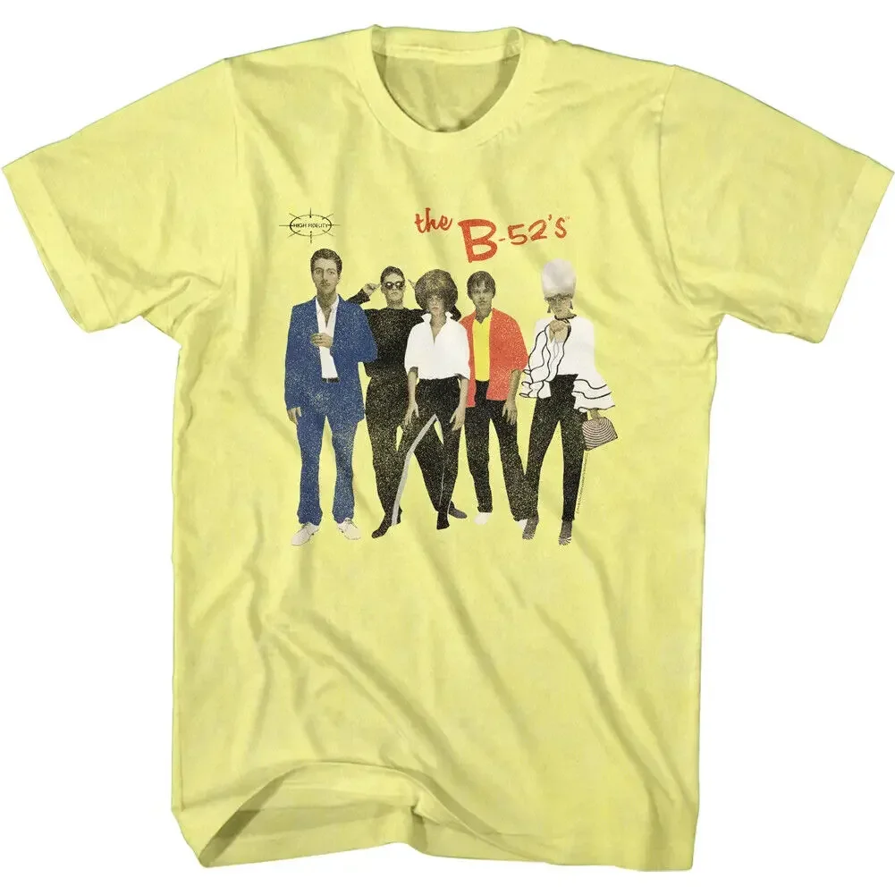 

Мужская футболка высокого качества The B-52's New Wave Music Merch