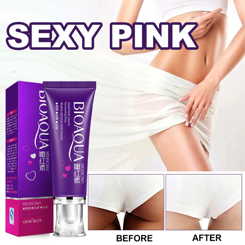 

Sexy Pink Cream Underarm Intimate Whitening Dark Nipple Skin Care Silky Cherry Blossom Vitamins Body Cream Private Parts Care