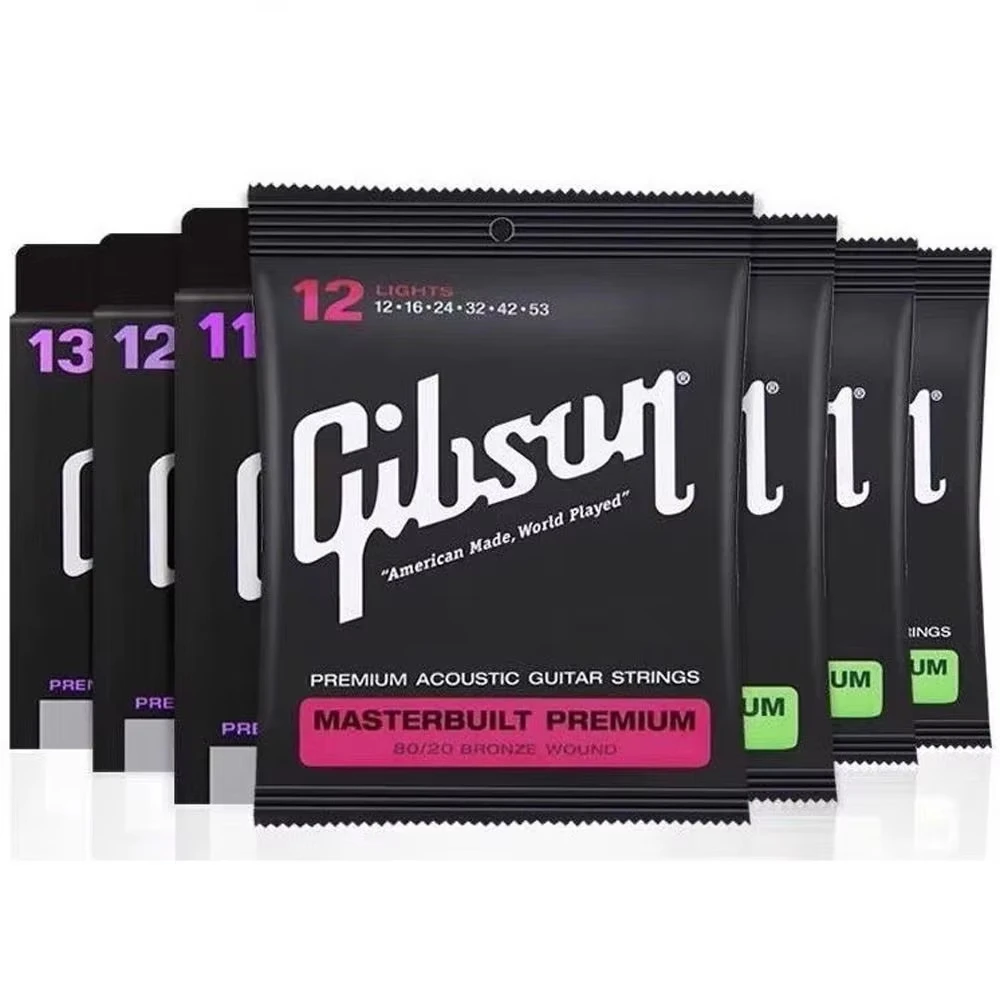 Electric Guitar Strings 1 Set 6 Strings SAg Series Gibson Guitar Strings Good Sound Bronze Long Life Electric Guitar