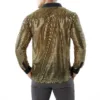 Mens Long Sleeved Performance Wear Sequin Shirt Long Sleeved Lapel 70s Disco Party Wear Trend Long Sleeved Harajuku Streetwear 5