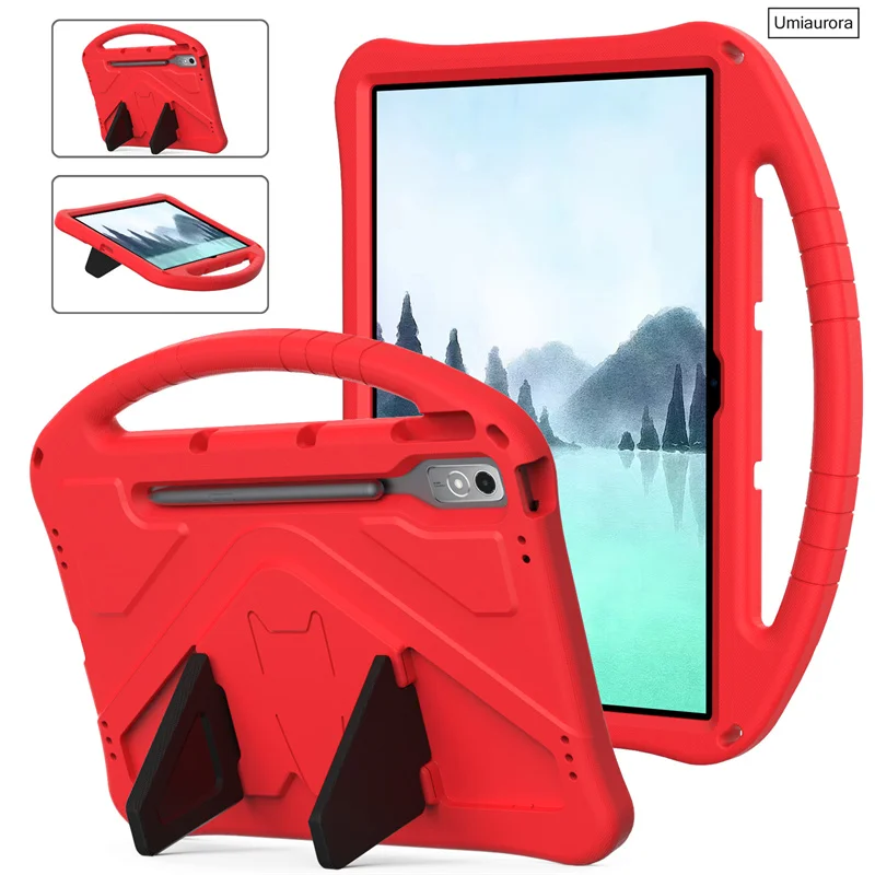 Kids Shockproof EVA Handle Stand Tablet Case