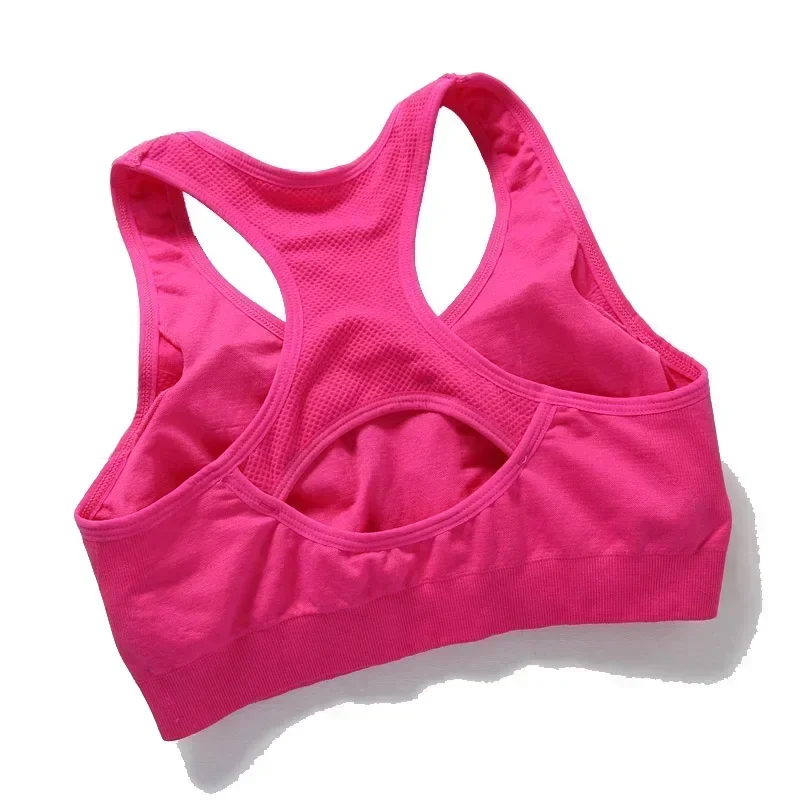 Women Sports Bra Top Push Up Fitness Bra Underwear Sport Tops Breathable Running Vest Gym Active Bras
